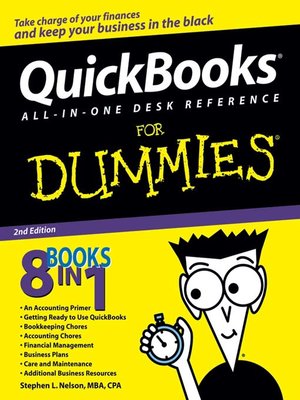 cover image of QuickBooks All-in-One Desk Reference For Dummies